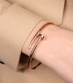 Cartier 18ct Rose Gold Juste Un Clou Armreif