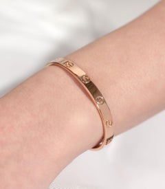 Cartier 18ct Rose Gold Love Bangle