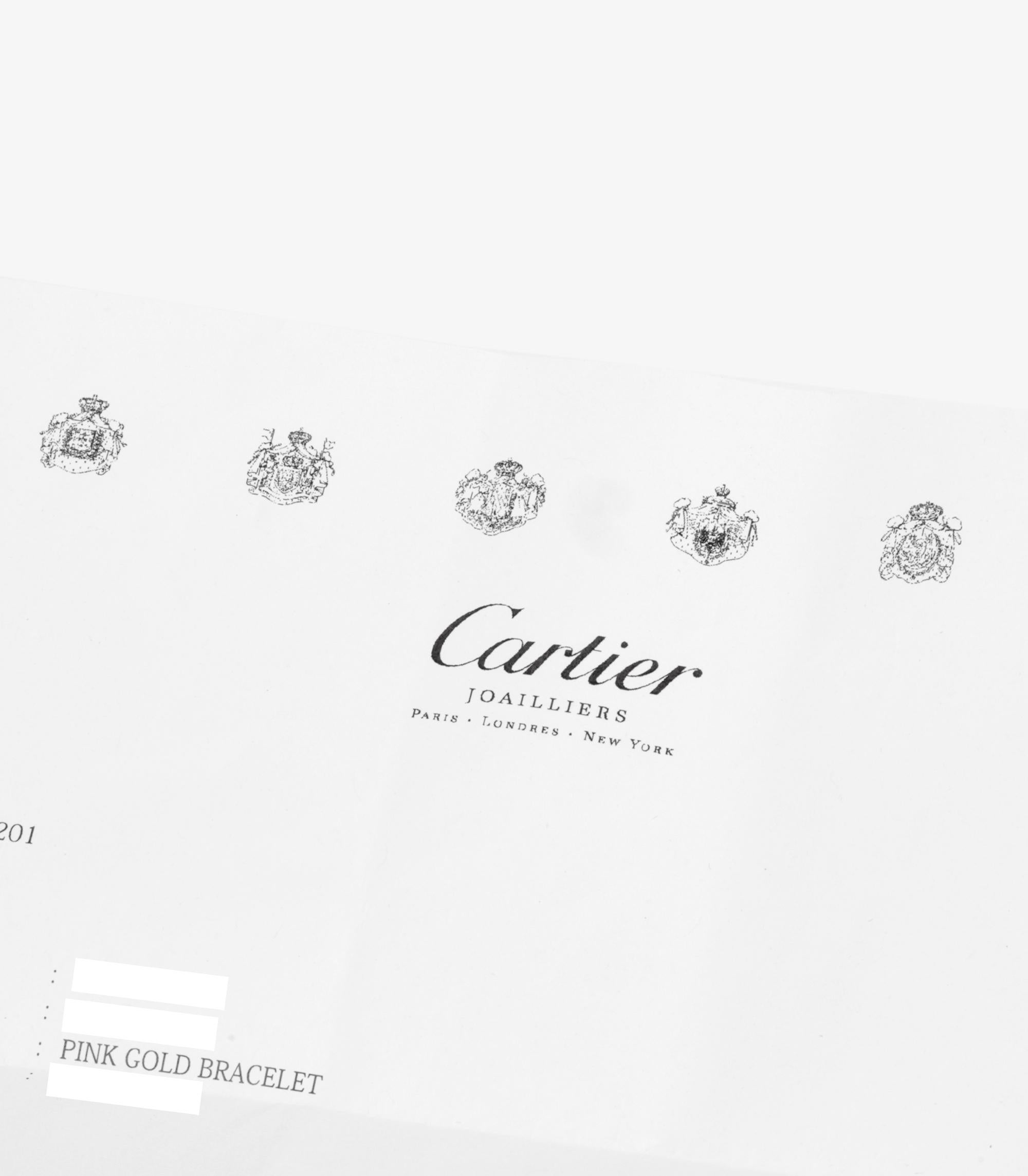 da uomo o donna Cartier Bangle dell'amore in oro rosa 18ct in vendita