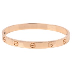 Cartier 18ct Rose Gold Love Bangle