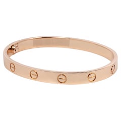 Used Cartier 18ct Rose Gold Love Bangle