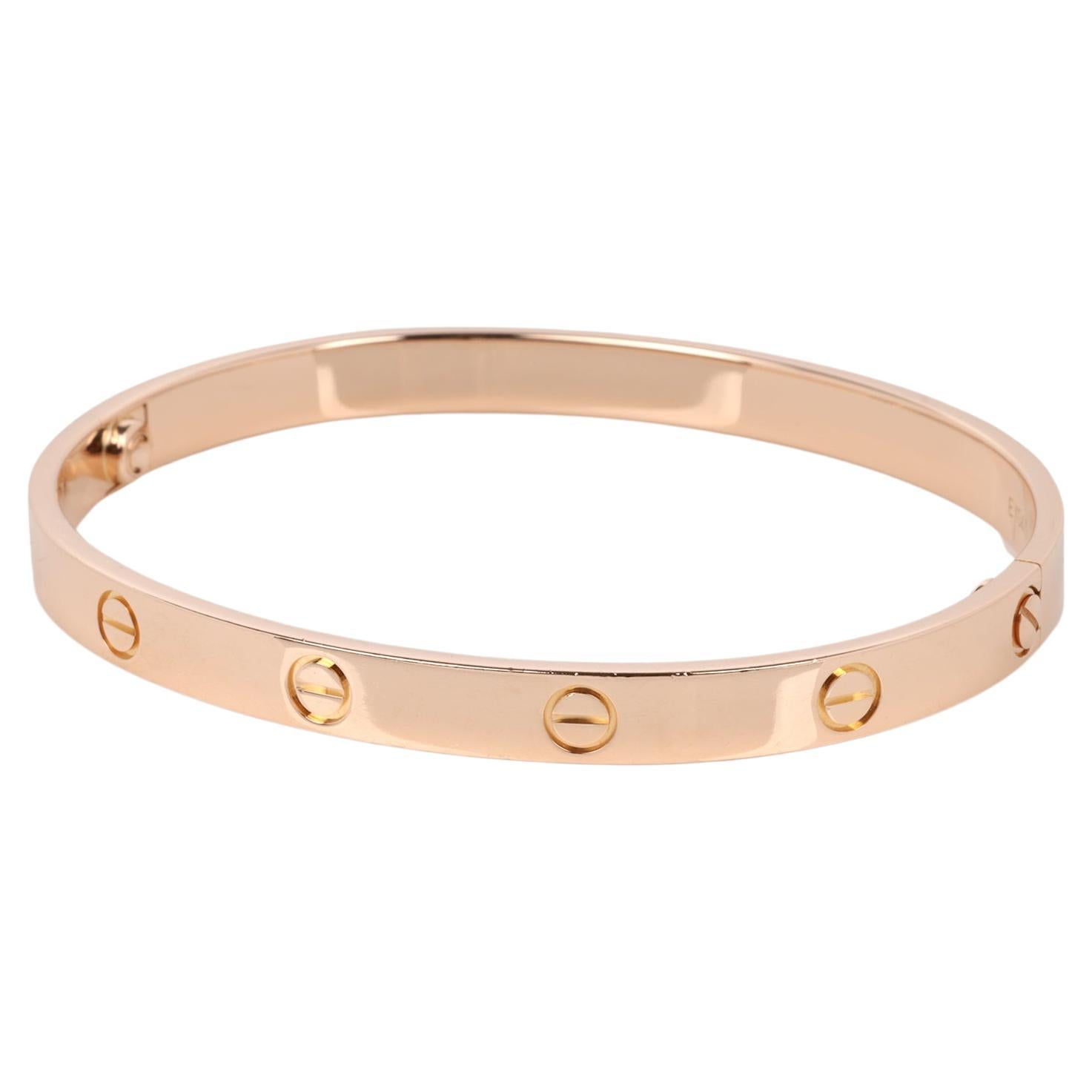 Cartier 18ct Rose Gold Love Bangle