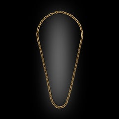 Cartier 18ct Rose Gold Santos de Cartier Chain Necklace Circa 2005