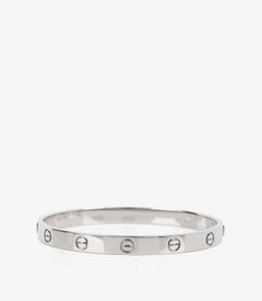 Cartier 18ct White Gold Bangle