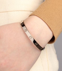 Cartier 18ct White Gold Bangle