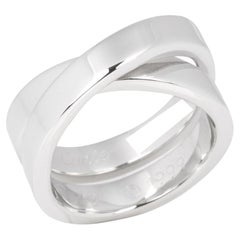 Cartier Crossover Nouvelle Vague-Ring aus 18 Karat Weißgold