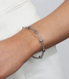 Cartier 18ct White Gold Ecrou De Cartier Bracelet