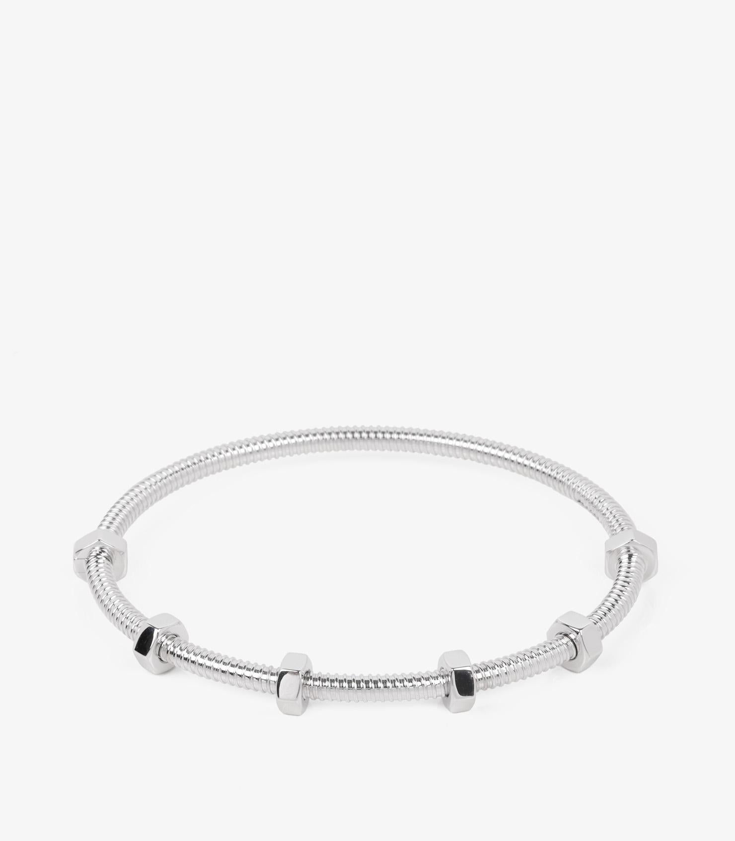 Cartier Bracelet Ecrou de Cartier en or blanc 18 carats 1