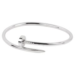 Cartier 18ct White Gold Juste Un Clou Bangle