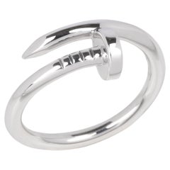 Used Cartier 18ct White Gold Juste Un Clou Ring