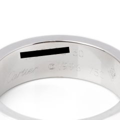 Cartier 18ct White Gold Love Band Ring