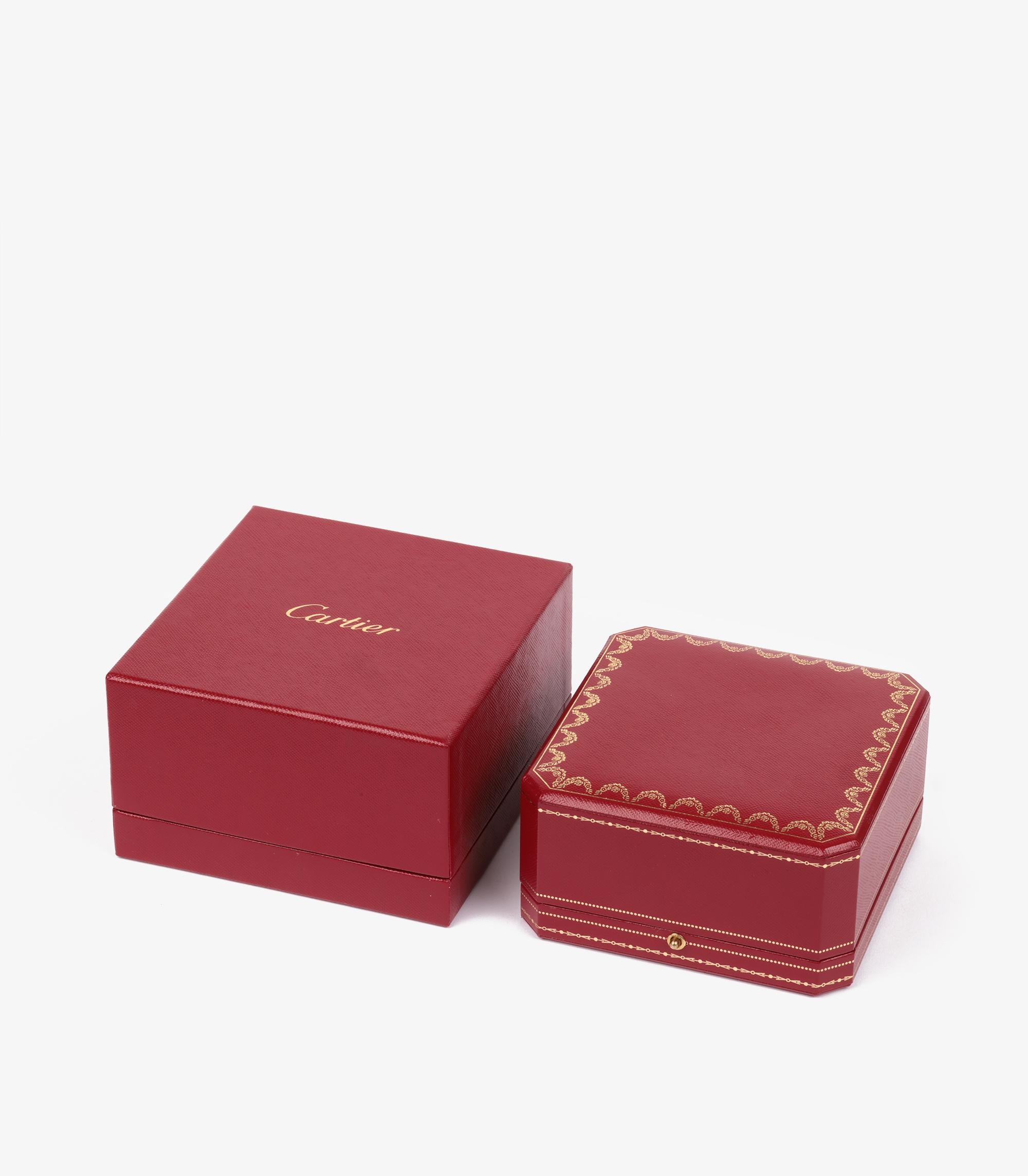 Cartier 18ct Oro Blanco Brazalete Love 16cm 2