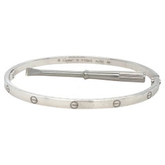 Cartier 18ct White Gold Love Bangle 21.09g