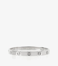 Cartier 18ct White Gold Love Bangle