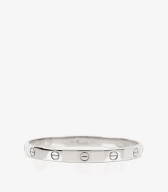 Cartier 18ct White Gold Love Bangle