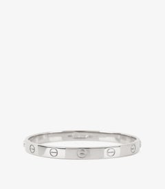 Cartier 18ct White Gold Love Bangle