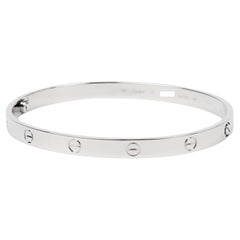 Used Cartier 18ct White Gold Love Bangle