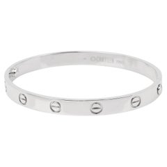 Used Cartier 18ct White Gold Love Bangle