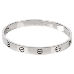 Cartier 18ct White Gold Love Bangle