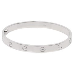 Cartier 18ct White Gold Love Bangle