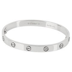 Cartier 18ct White Gold Love Bangle