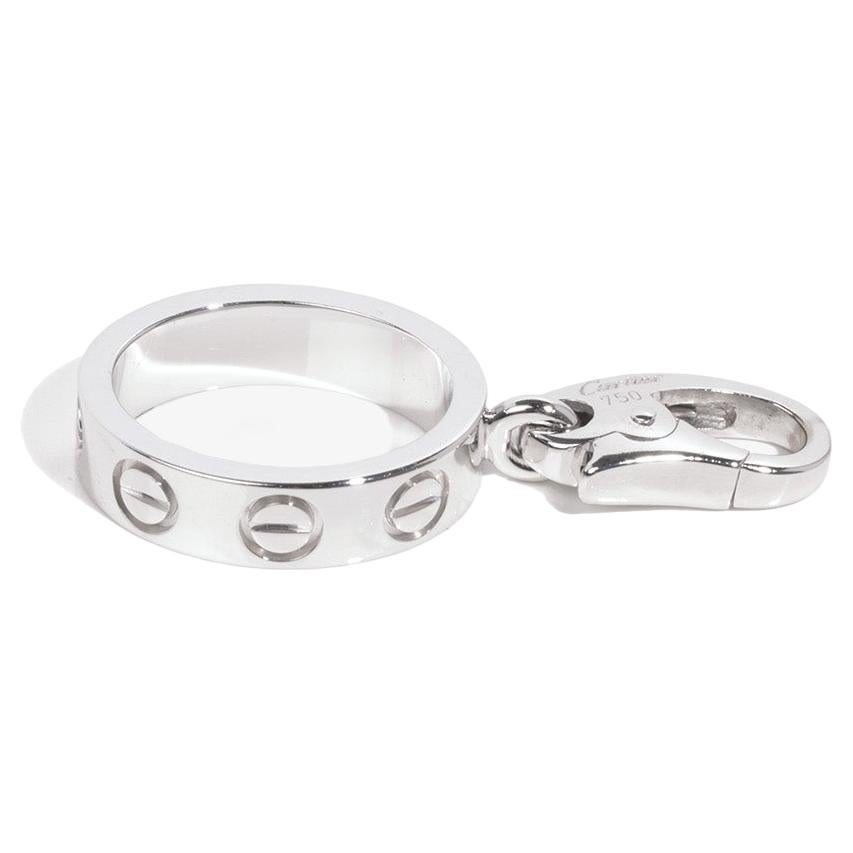 Cartier 18ct White Gold Love Charm