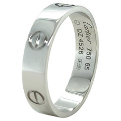 Cartier 18ct Weißgold Liebe Ring 7,36g