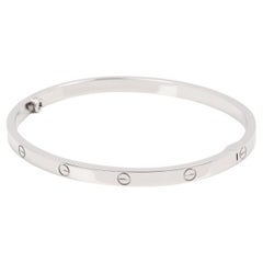 Used Cartier 18ct White Gold Love SM Bangle