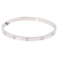 Cartier 18ct White Gold Love SM Bangle