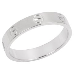 Used Cartier 18ct White Gold Love Wedding Band