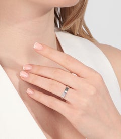 Cartier 18 Karat Weißgold Love Ehering