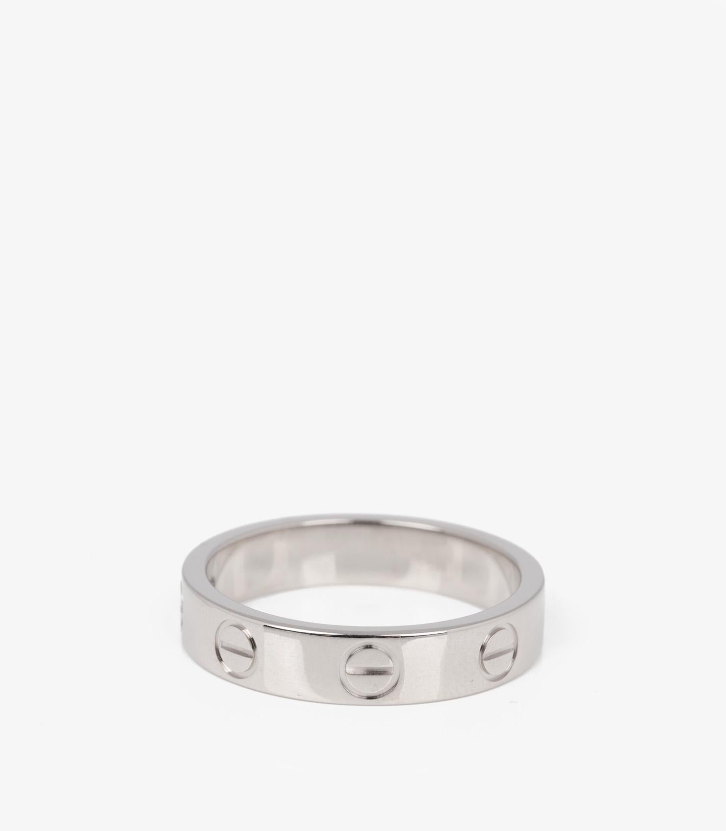 cartier serial number ring