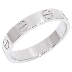 Used Cartier 18ct White Gold Love Wedding Band Ring