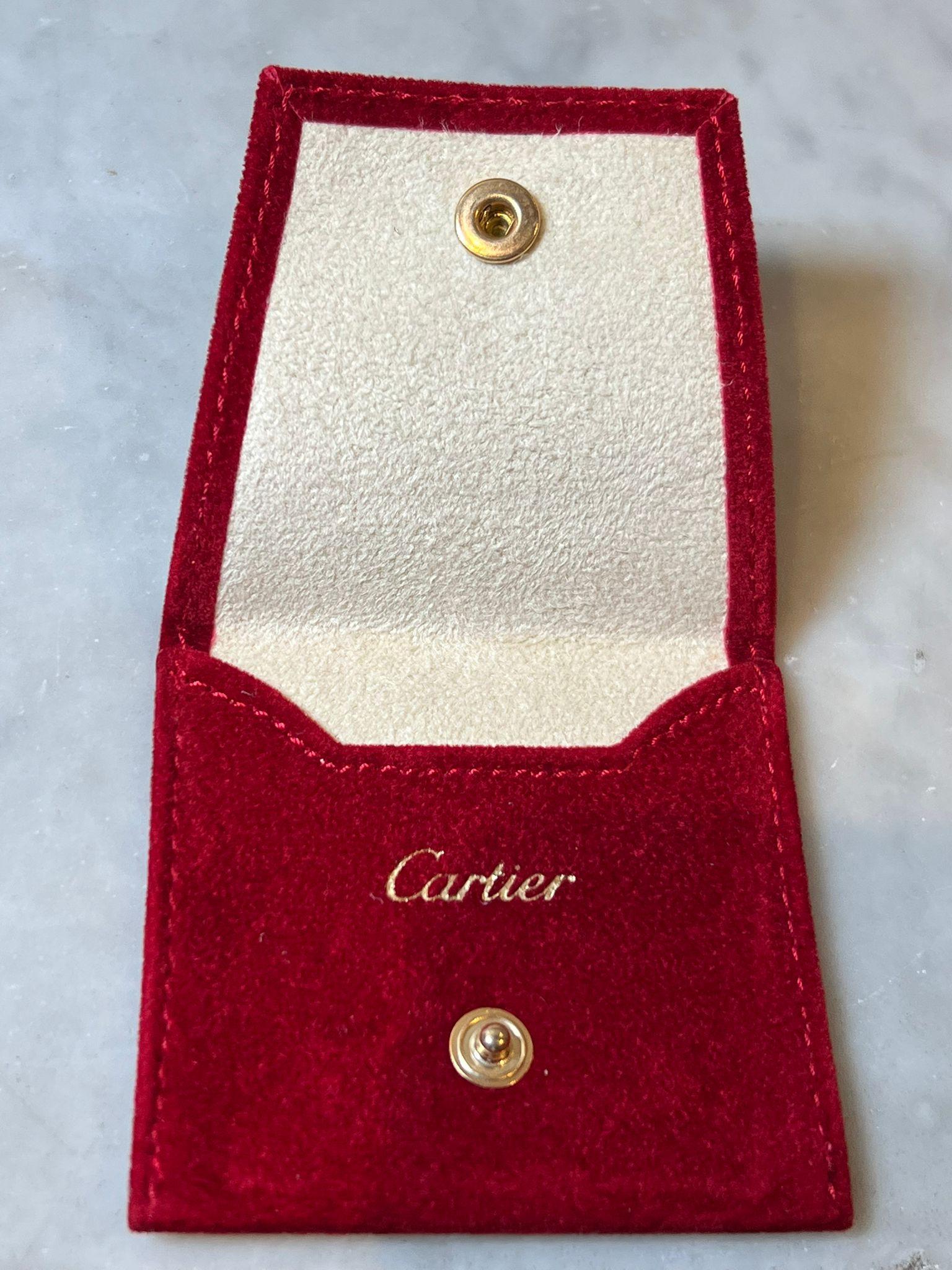 Cartier 18ct Gelbgold 1895 Herren Ehering 5g im Angebot 4