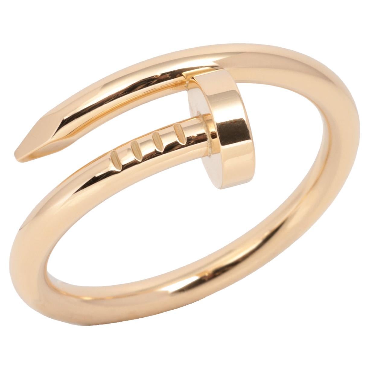Cartier 18ct Yellow Gold Juste Un Clou Ring