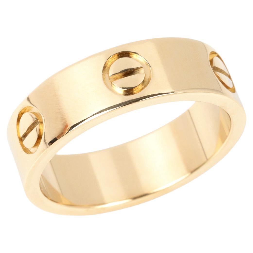 Cartier 18ct Yellow Gold Love Band
