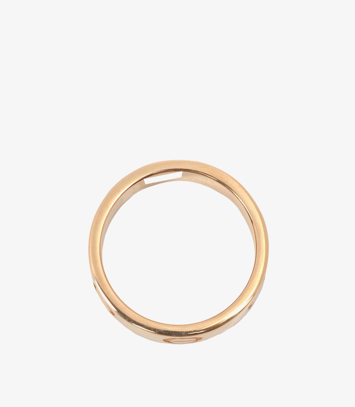 cartier ring serial number