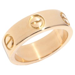 Anello Love Band Cartier in oro giallo 18 ct