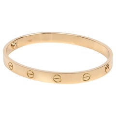 Cartier 18ct Yellow Gold Love Bangle 17cm