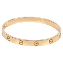 Cartier 18ct Yellow Gold Love Bangle 17cm