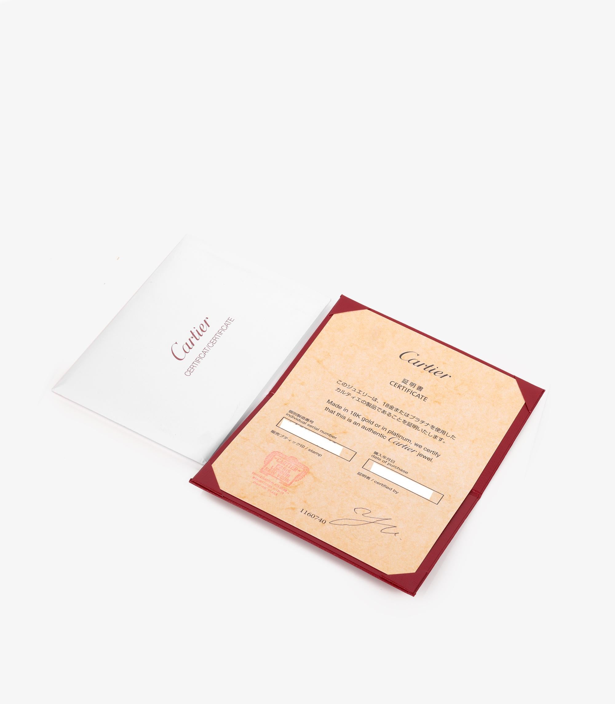 Cartier Bracelet jonc Love 18 cm en or jaune 18 carats Unisexe en vente