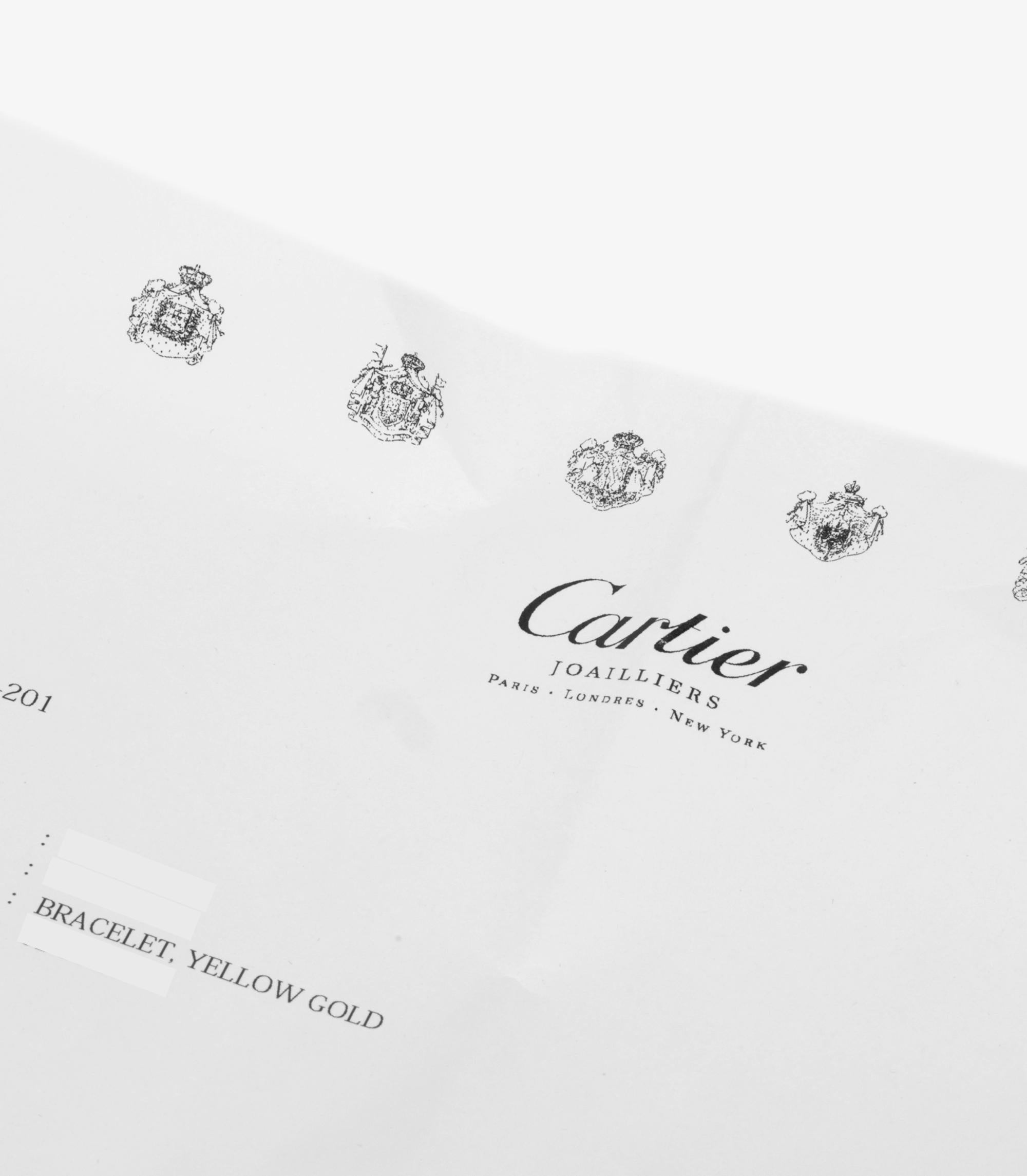 Cartier Bangle Love in oro giallo 18ct 18cm in vendita 3