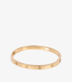 Cartier 18ct Yellow Gold Love Bangle 20cm