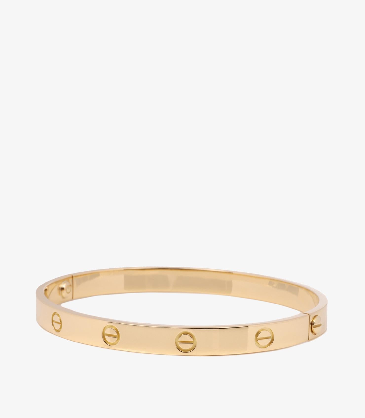 cartier love bangle serial number