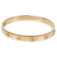 Cartier 18ct Yellow Gold Love Bangle