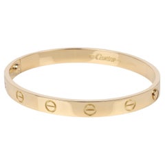 Cartier 18ct Yellow Gold Love Bangle