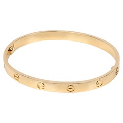 Cartier Love-Armreif aus 18 Karat Gelbgold