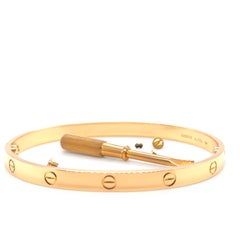 Cartier 18ct Oro Amarillo Pulsera Amor Modelo Clásico 39.06g