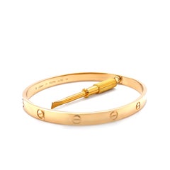Cartier 18ct Yellow Gold Love Bracelet Classic Model 41g