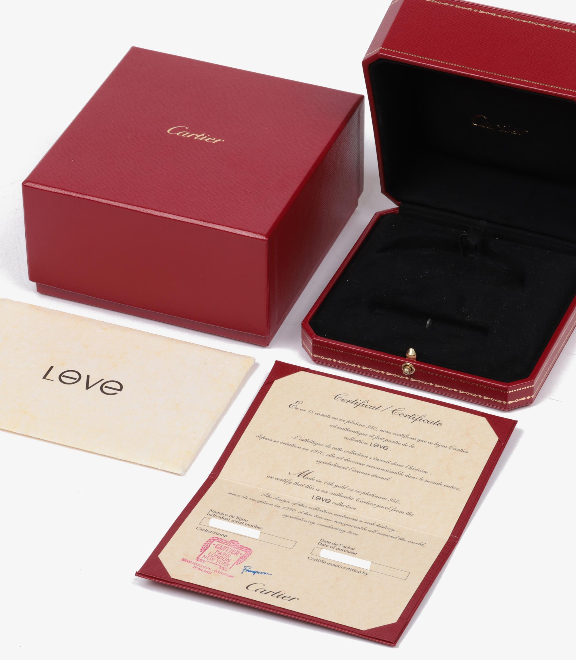 Cartier 18ct Yellow Gold Love SM Bangle 3
